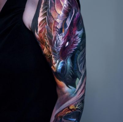 Anton-dragon tattoo