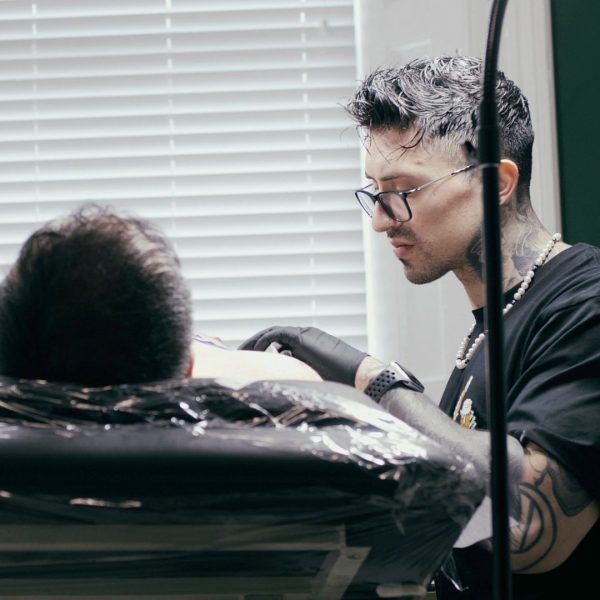Andy Ramos, a resident tattoo artists at our Cardiff tattoo studio.
