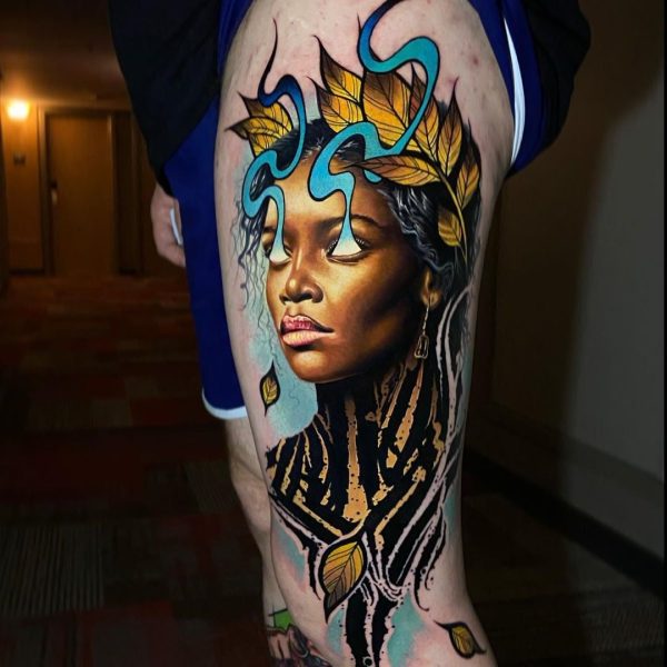 Tattoo design by Edinburgh resident Eduardo Duarte.