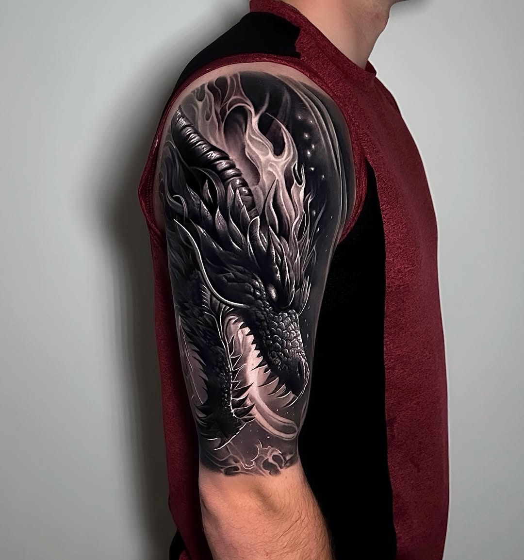 Dragon tattoo – Andy