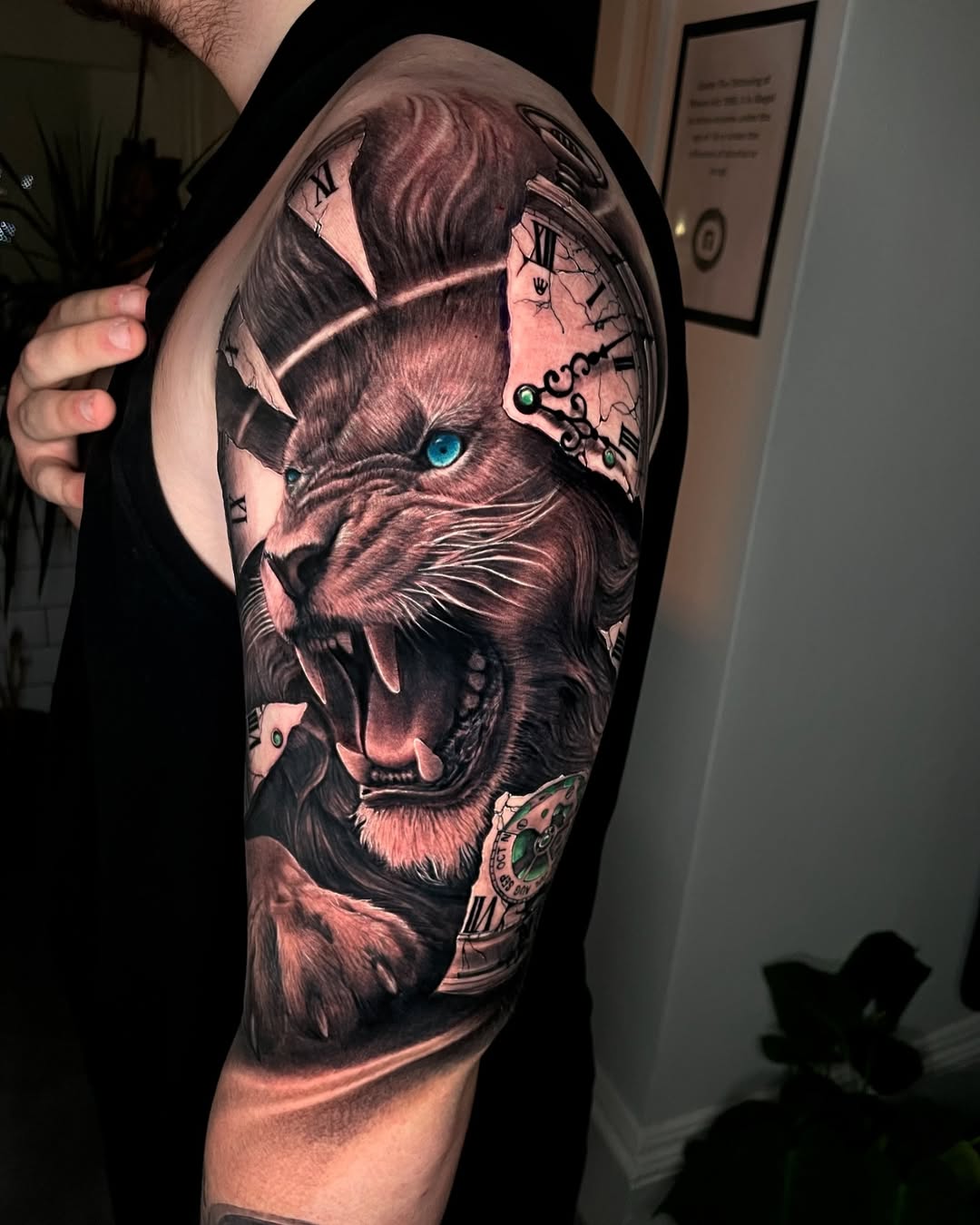 Lion tattoo (2)